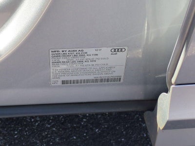 2018 Audi Q3 2.0 TFSI Premium FWD