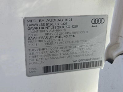 2021 Audi Q3 S line Premium 45 TFSI quattro