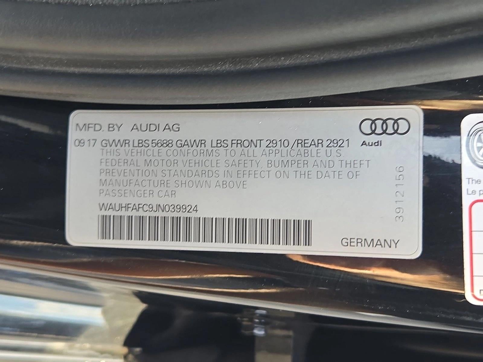 2018 Audi S6 4.0 TFSI Prestige