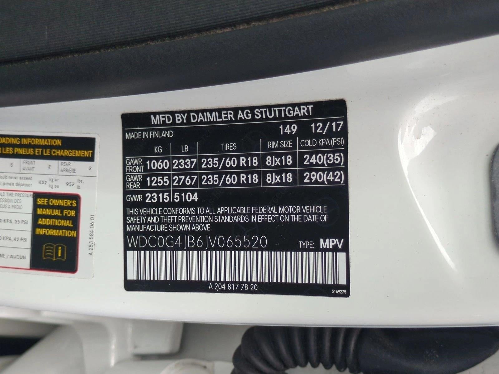 2018 Mercedes-Benz GLC GLC 300 SUV