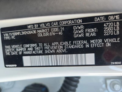 2017 Volvo S60 T5 FWD Dynamic