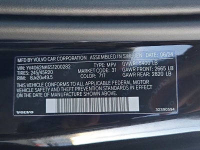 2025 Volvo V90 Cross Country B6 AWD Plus