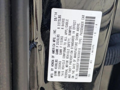 2015 Acura TLX FWD V6 Advance