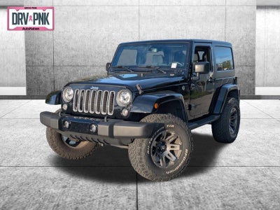 2017 Jeep Wrangler Sahara 4x4