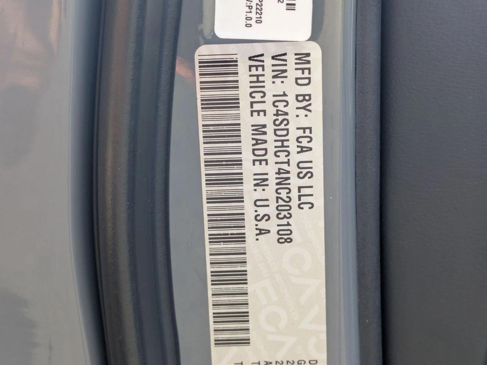 2022 Dodge Durango R/T Plus RWD
