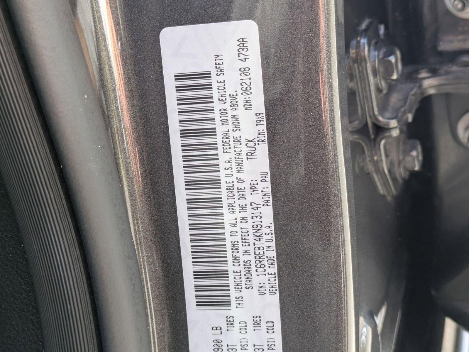 2019 RAM 1500 Big Horn/Lone Star 4x2 Quad Cab 6'4" Box