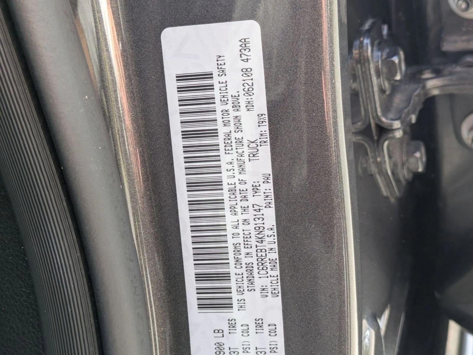 2019 RAM 1500 Big Horn/Lone Star 4x2 Quad Cab 6'4" Box