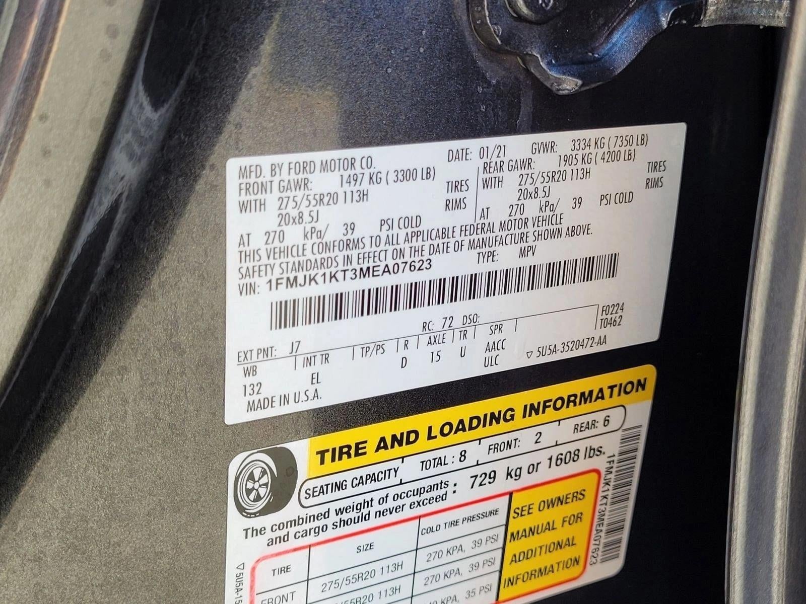 2021 Ford Expedition Max Limited 4x2