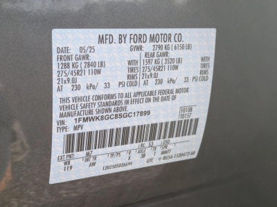 2025 Ford Explorer ST 4WD