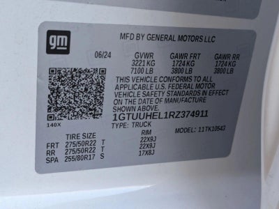 2024 GMC Sierra 1500 Crew Cab Short Box 4-Wheel Drive Denali Ultimate