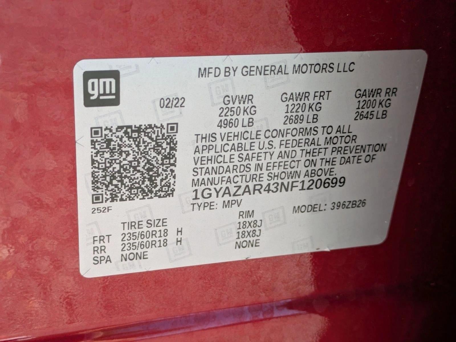 2022 Cadillac XT4 FWD 4dr Luxury
