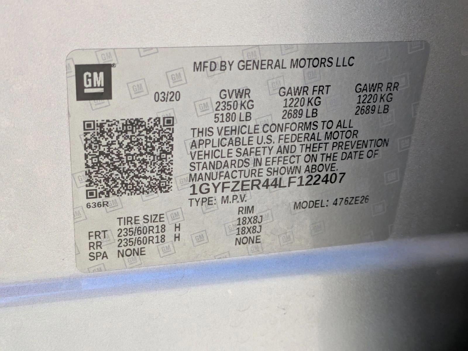 2020 Cadillac XT4 FWD 4dr Sport