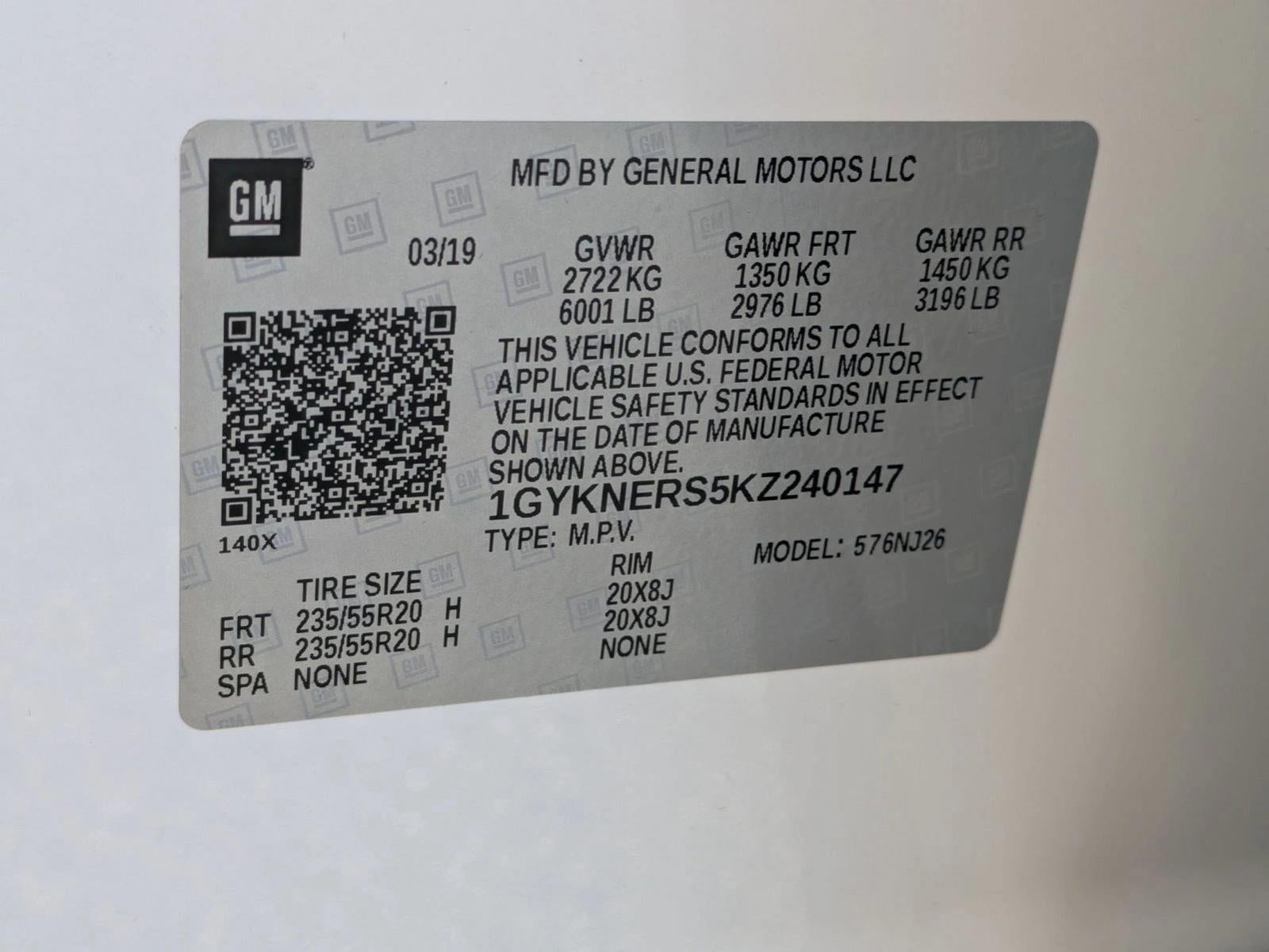 2019 Cadillac XT5 FWD 4dr Premium Luxury