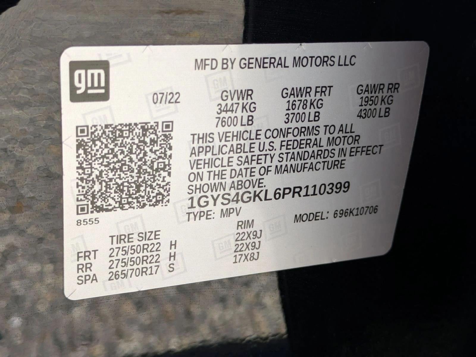 2023 Cadillac Escalade 4WD Sport Platinum