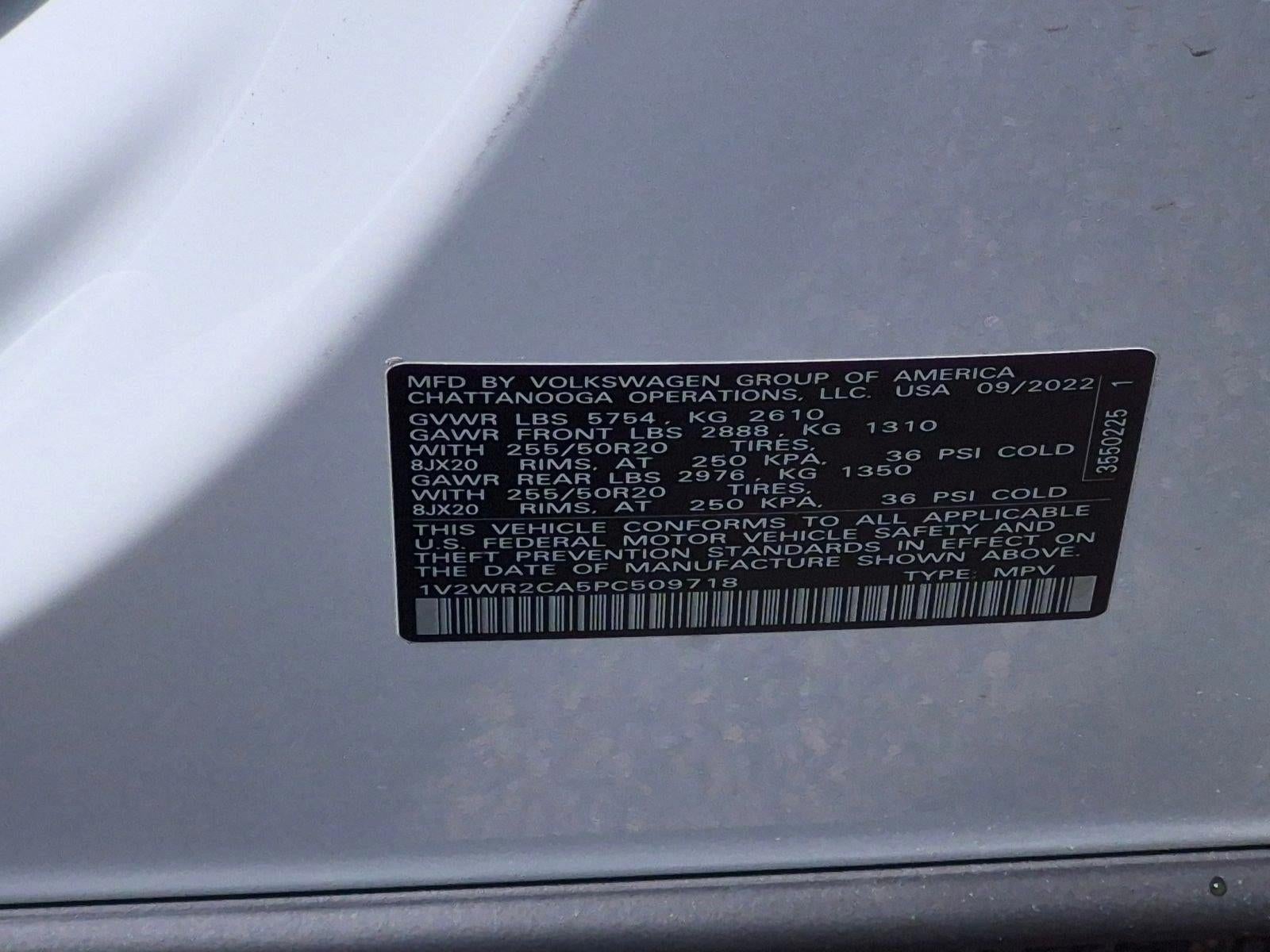 2023 Volkswagen Atlas 3.6L V6 SE w/Technology FWD