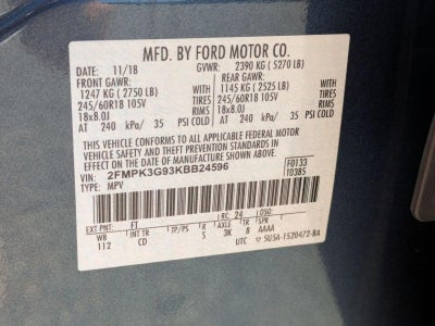 2019 Ford Edge SE FWD