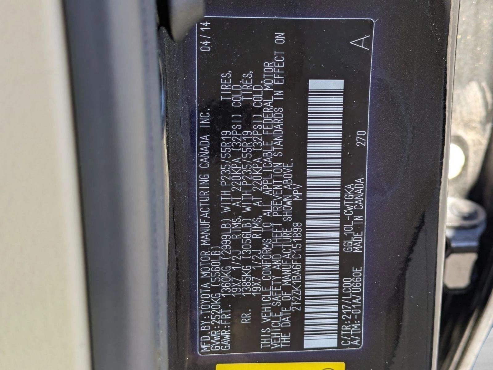 2015 Lexus RX 350 FWD 4dr