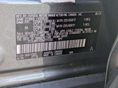 2024 Toyota RAV4 Hybrid LE AWD (Natl)