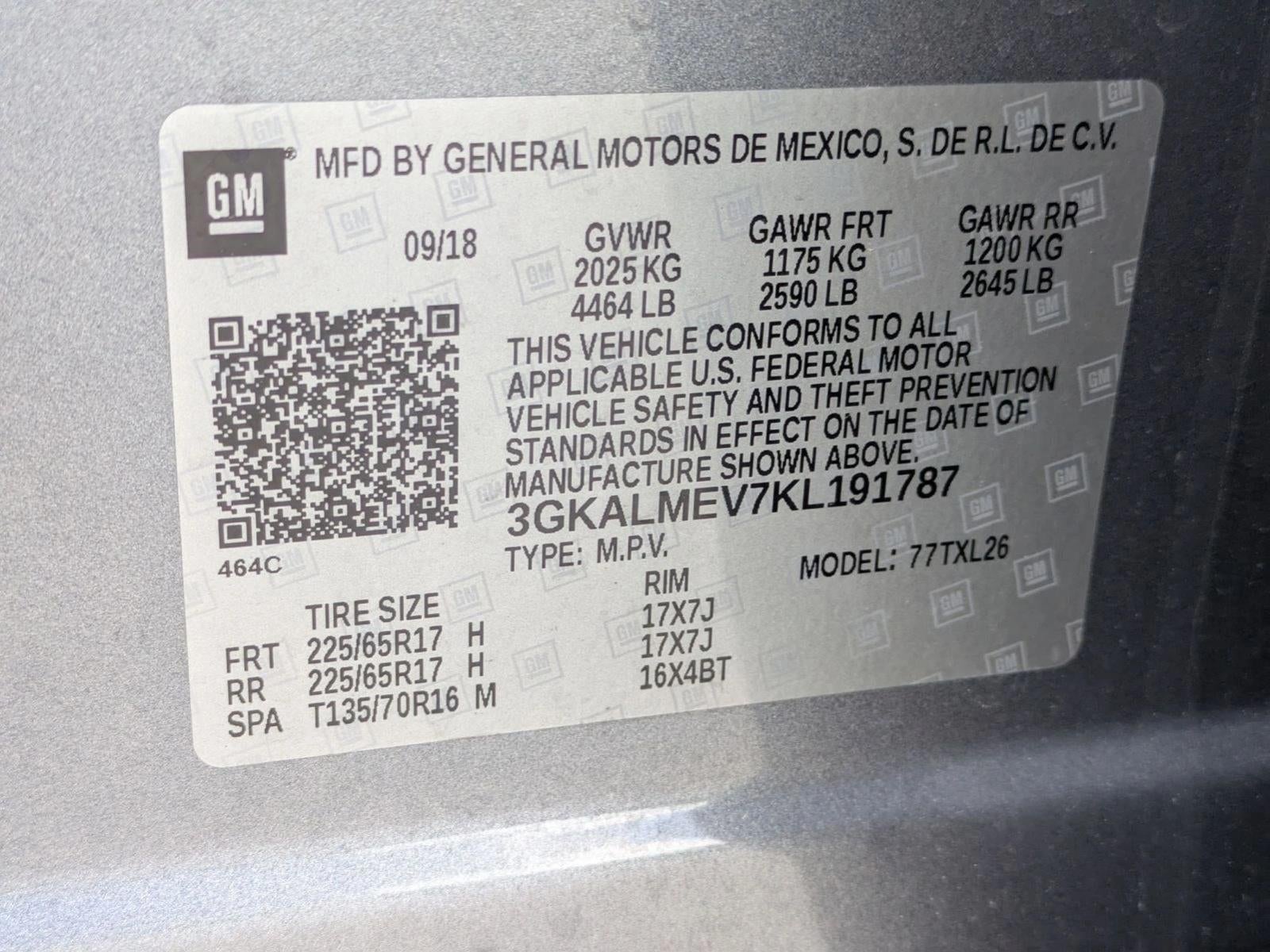 2019 GMC Terrain FWD SLE