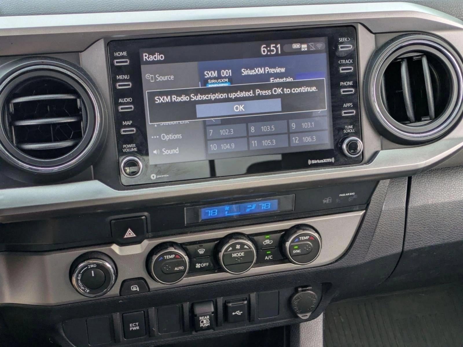 2022 Toyota Tacoma 4WD 4WD SR5 Double Cab 5' Bed V6 AT (Natl)