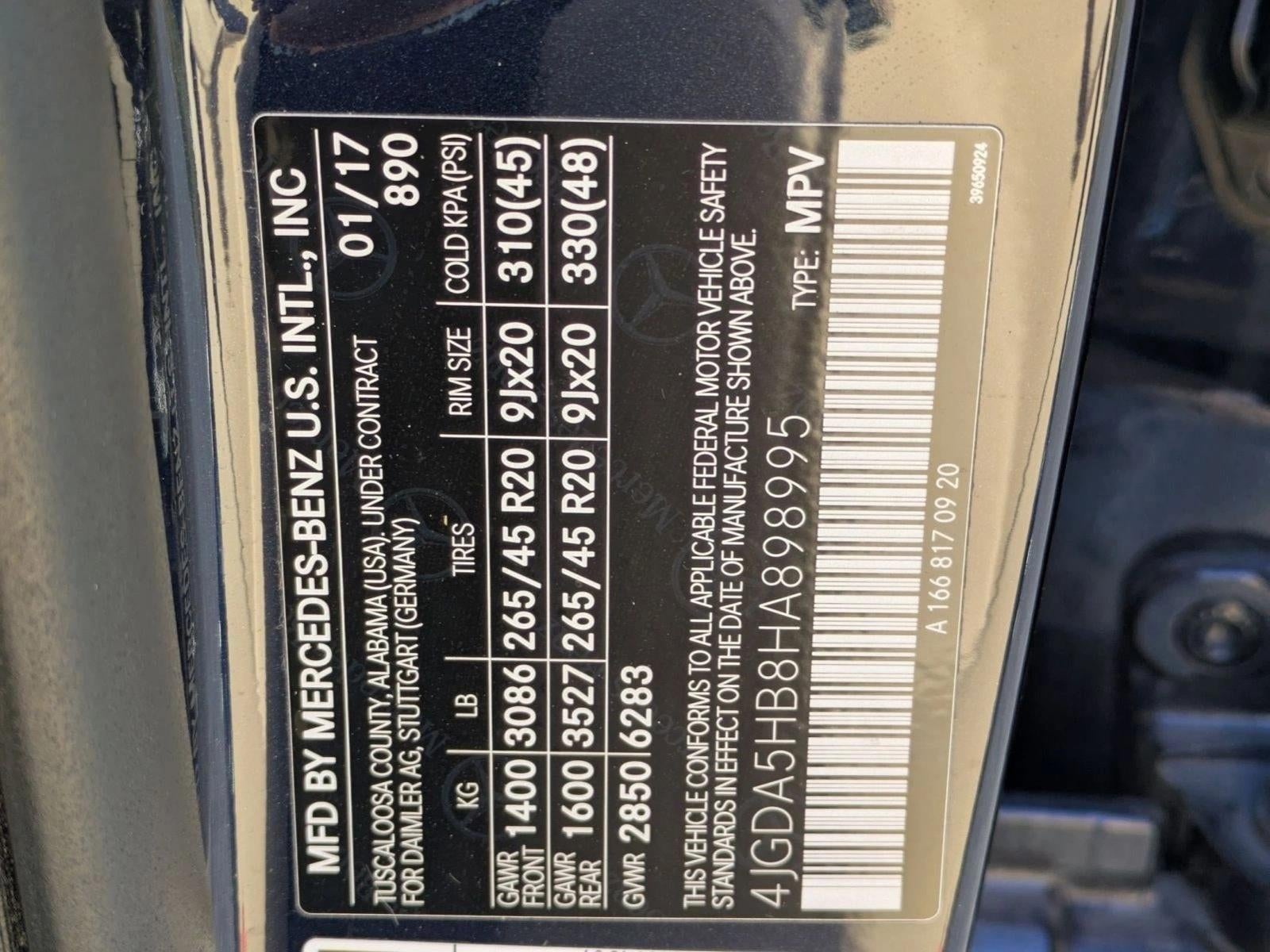 2017 Mercedes-Benz GLE GLE 350 4MATIC® SUV