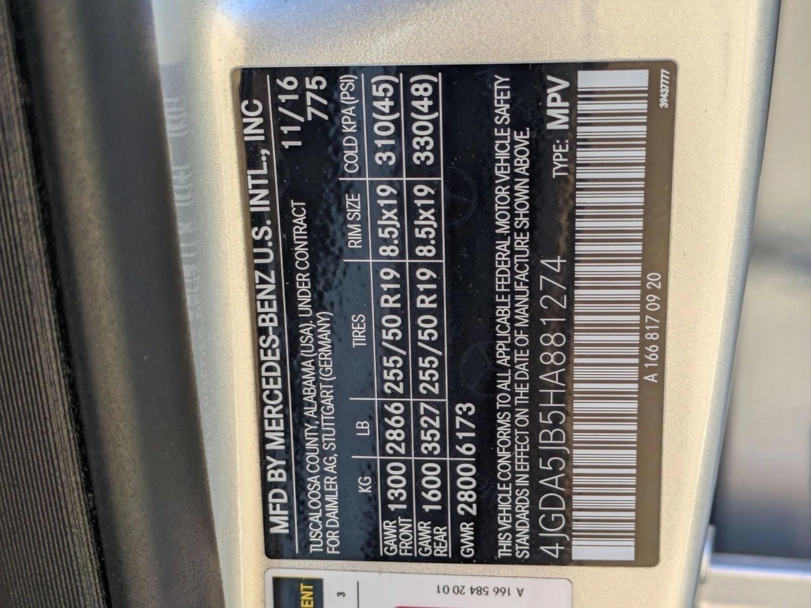 2017 Mercedes-Benz GLE GLE 350 SUV