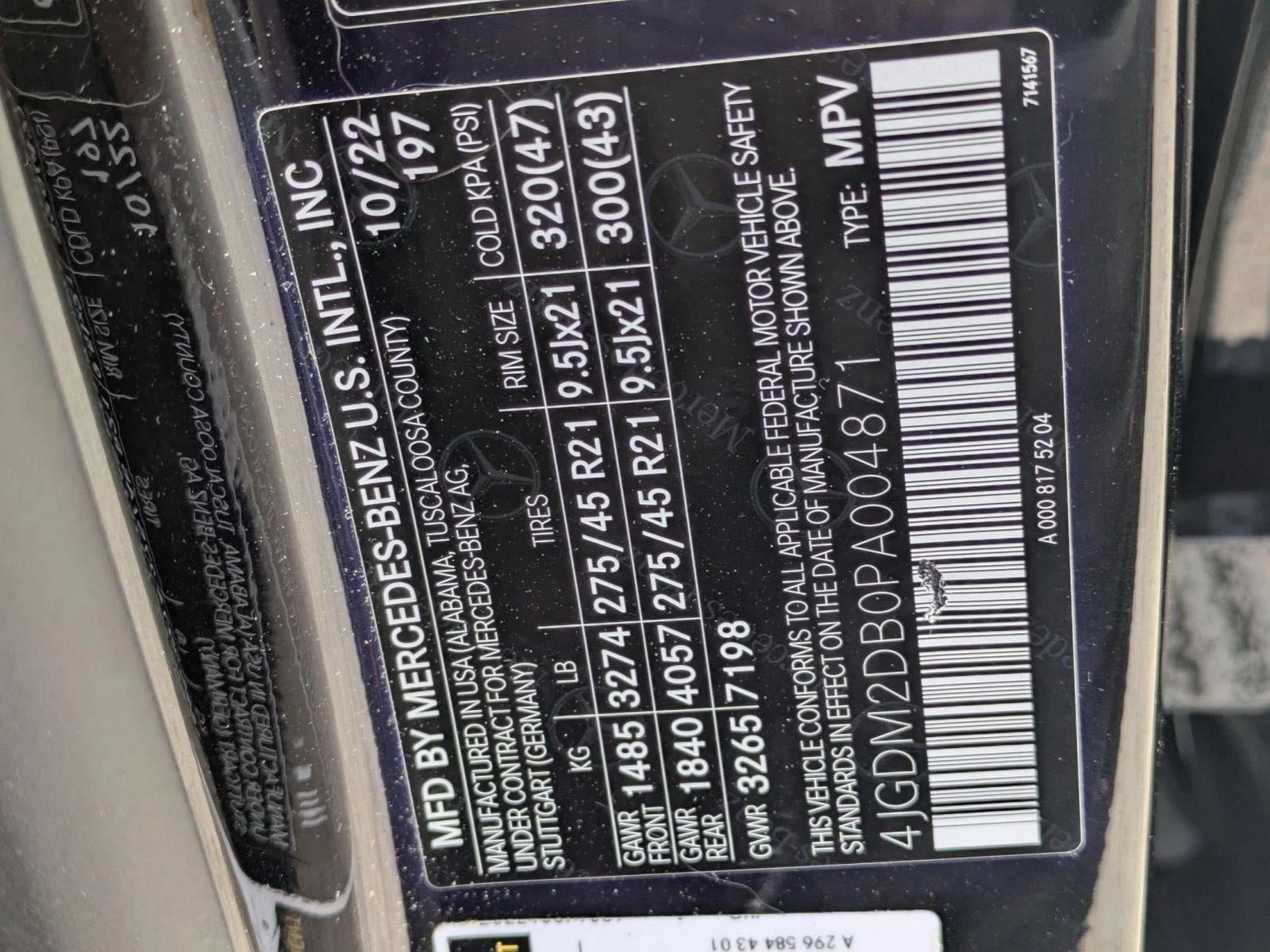 2023 Mercedes-Benz EQS EQS 450+ SUV