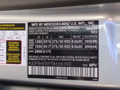 2026 Mercedes-Benz GLE GLE 350 SUV