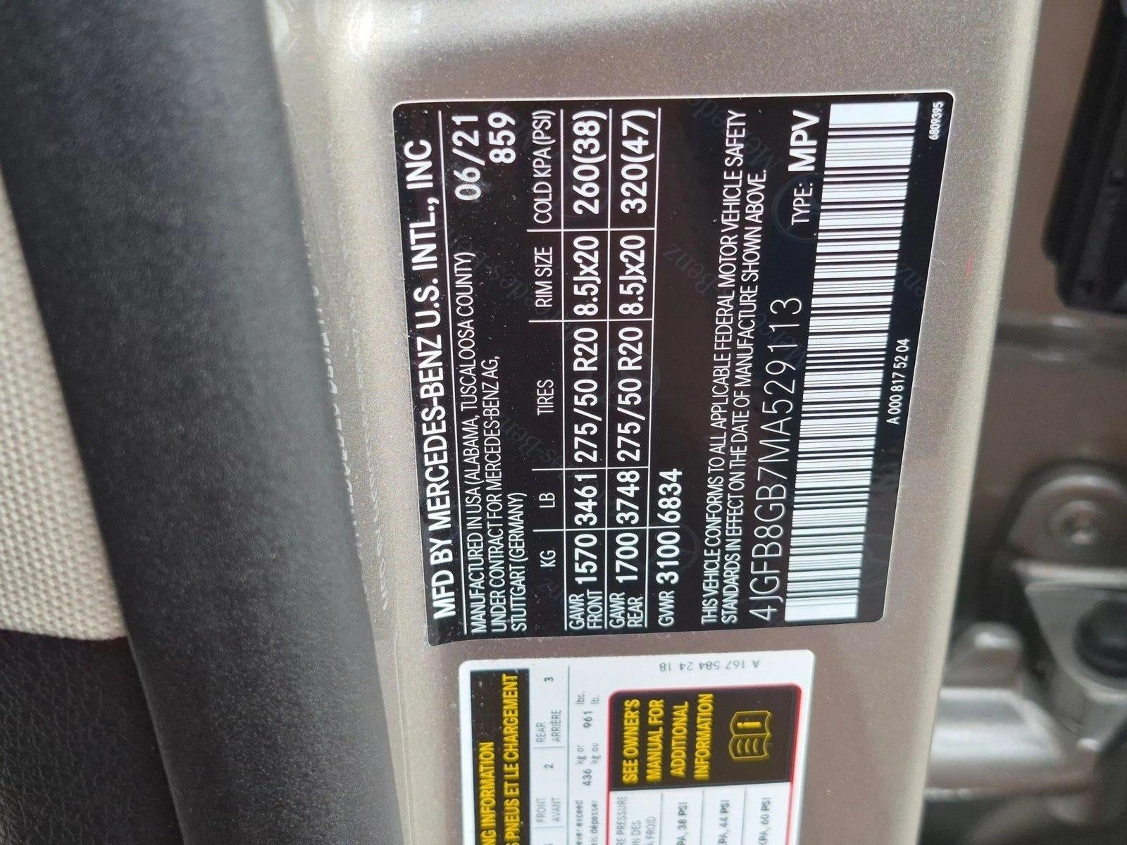2021 Mercedes-Benz GLE GLE 580 4MATIC® SUV