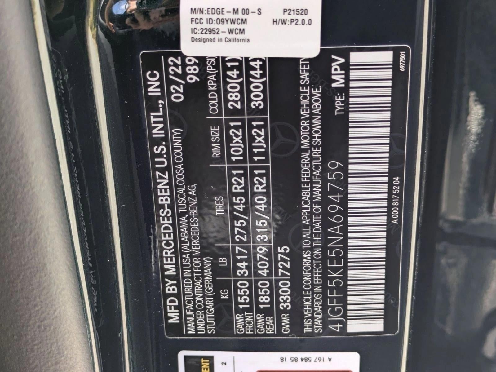 2022 Mercedes-Benz GLS GLS 450 4MATIC® SUV