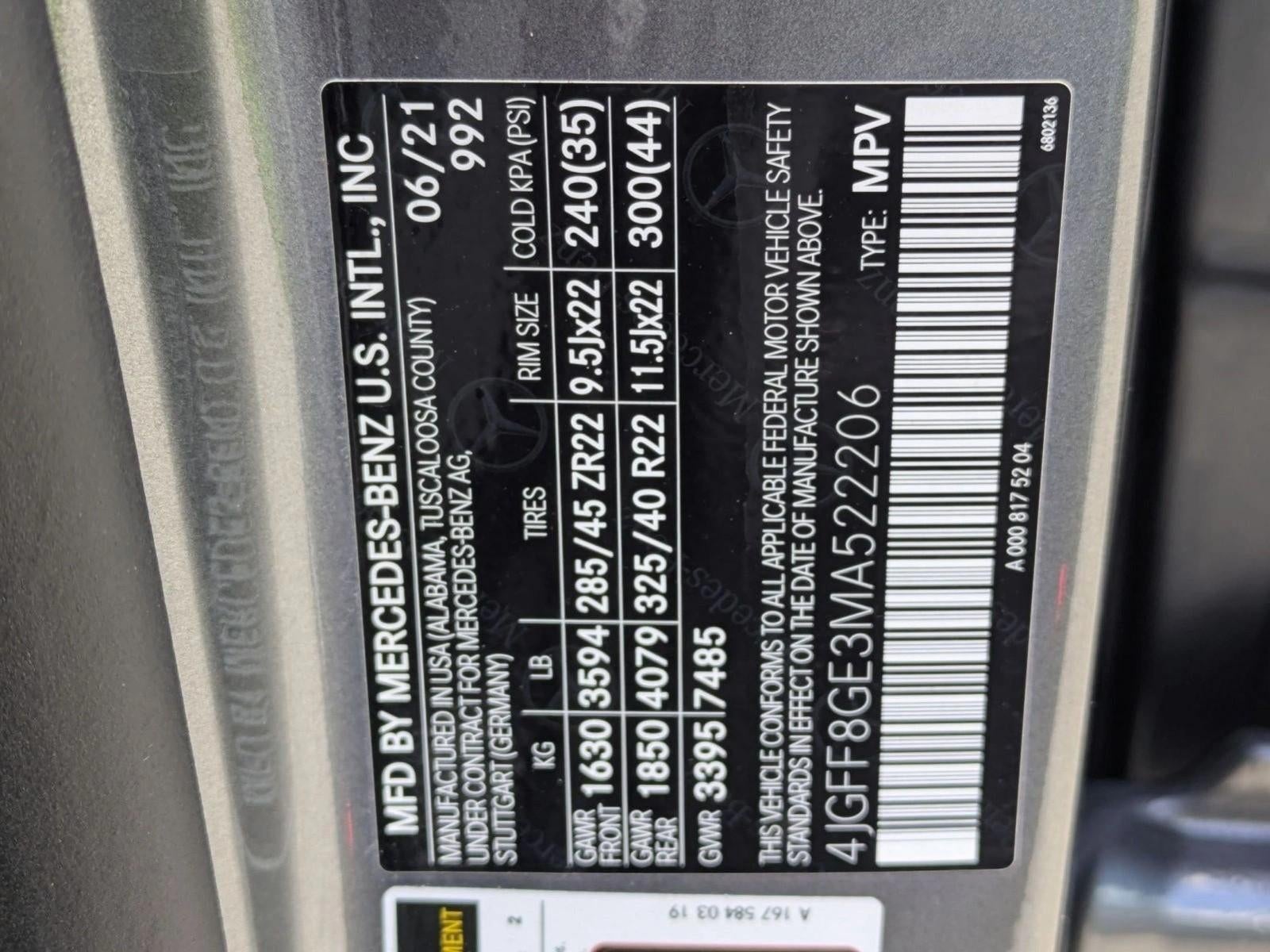2021 Mercedes-Benz GLS GLS 580 4MATIC® SUV