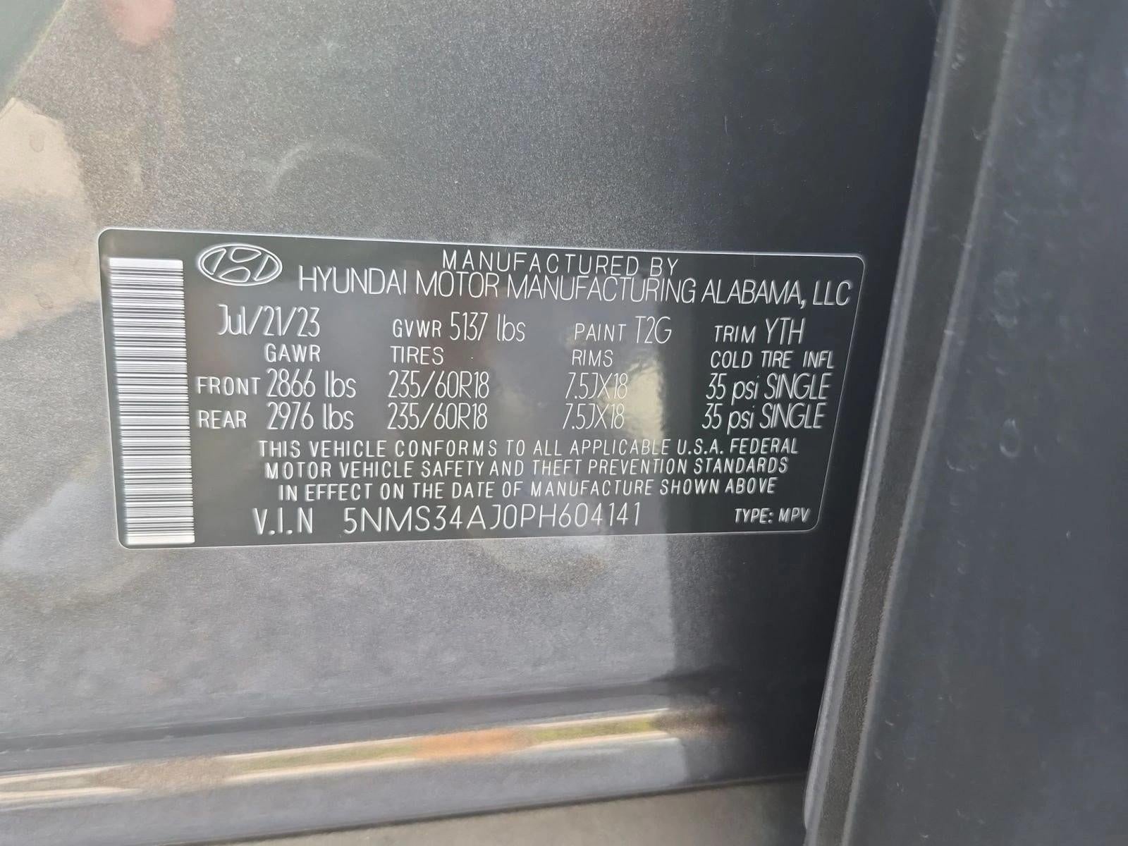 2023 Hyundai SANTA FE SEL FWD