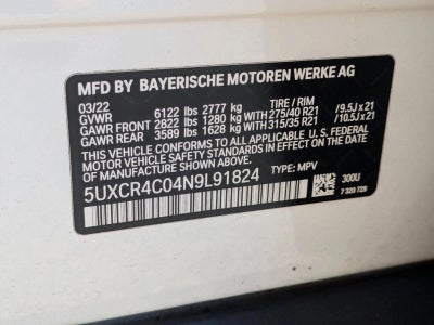 2022 BMW X5 sDrive40i Sports Activity Vehicle