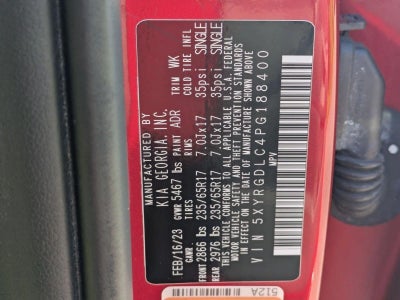 2023 Kia Sorento LX AWD