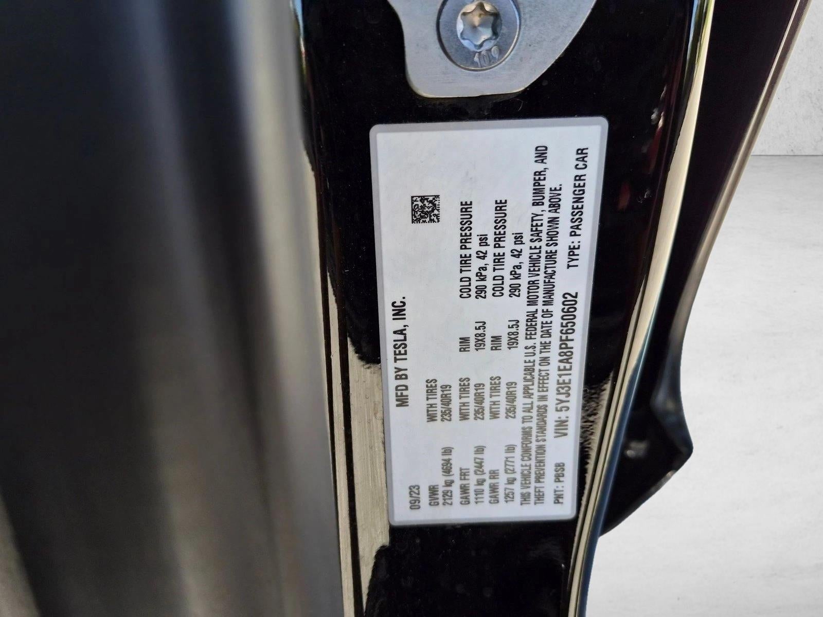 2023 Tesla Model 3 RWD