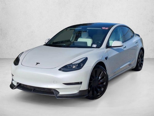 2022 Tesla Model 3 Performance AWD