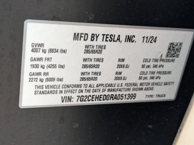 2024 Tesla Cybertruck AWD