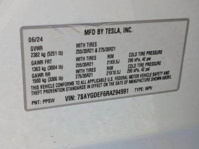 2024 Tesla Model Y Performance AWD