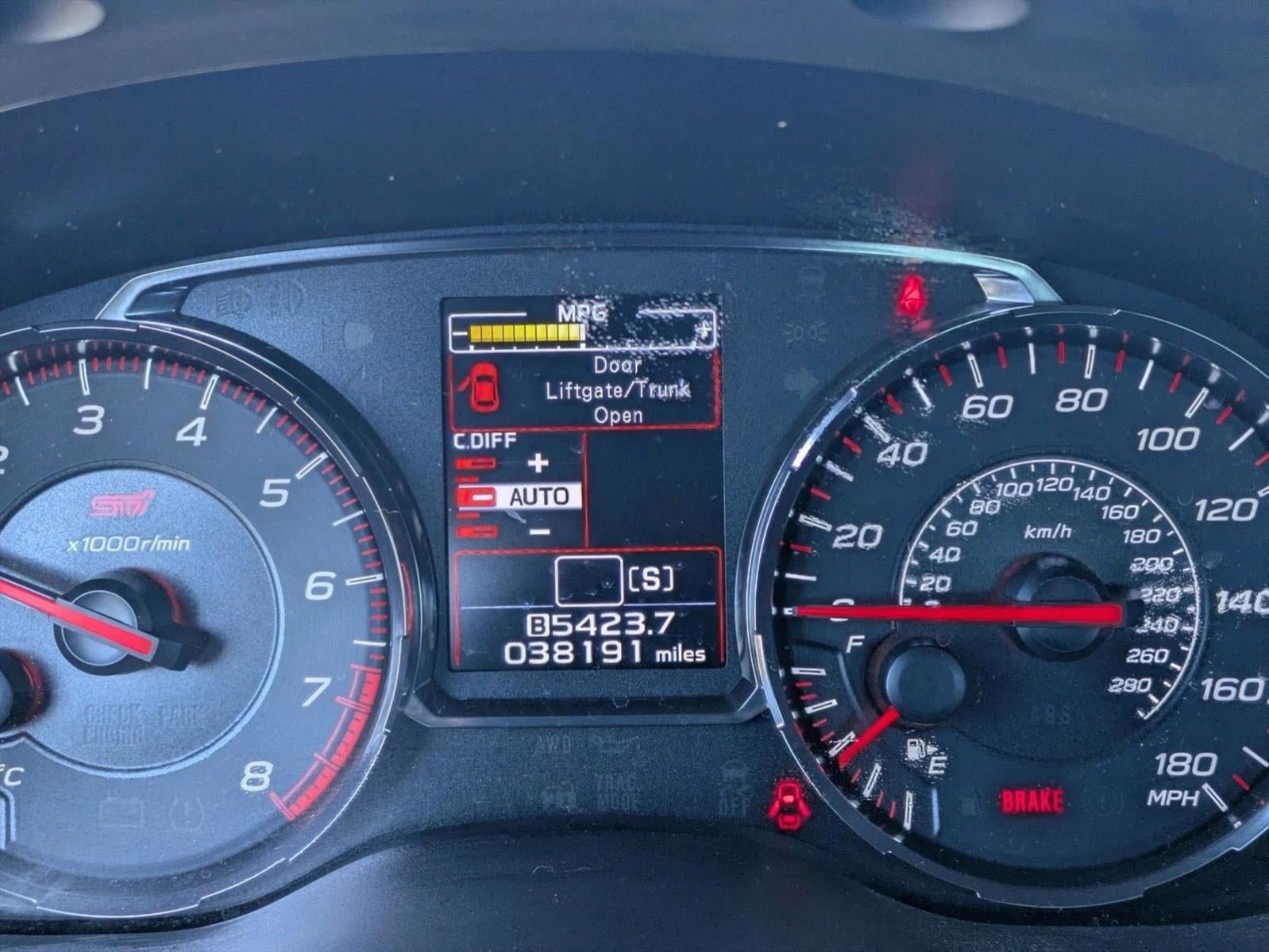 2020 Subaru WRX STI Limited Manual w/Wing Spoiler