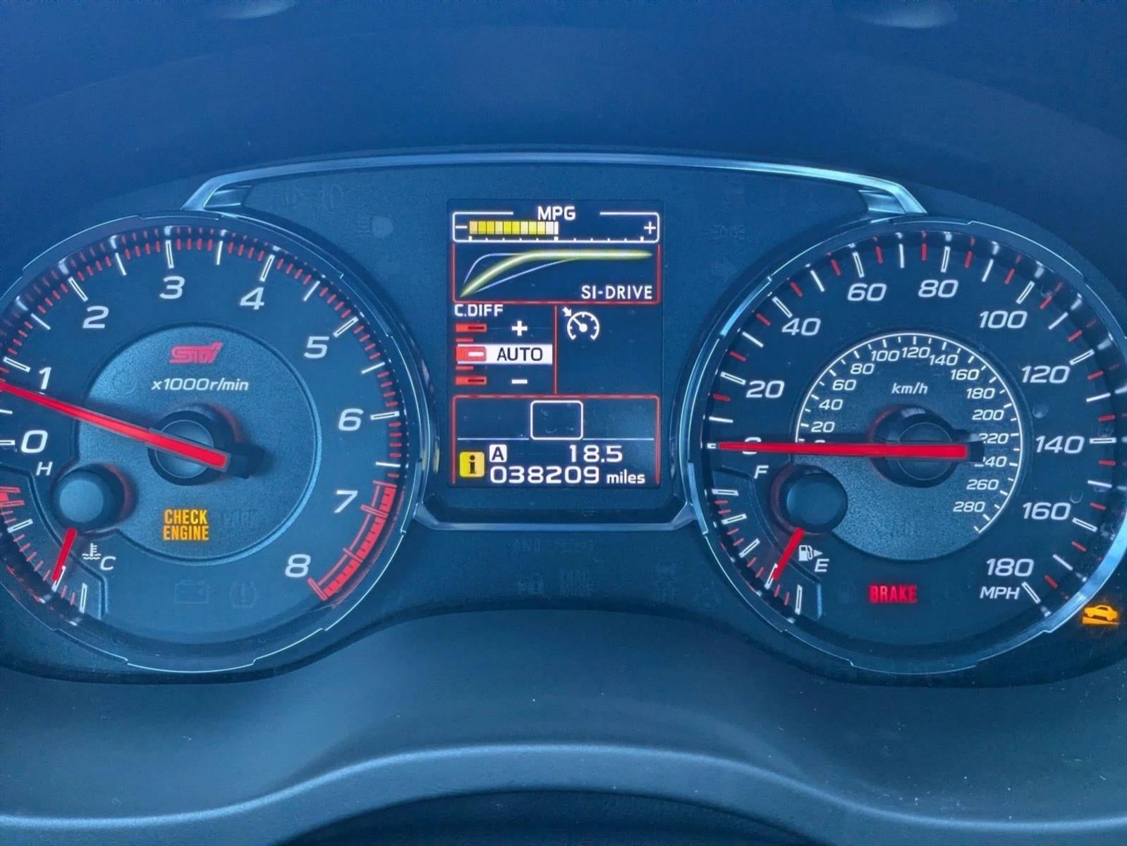 2020 Subaru WRX STI Limited Manual w/Wing Spoiler