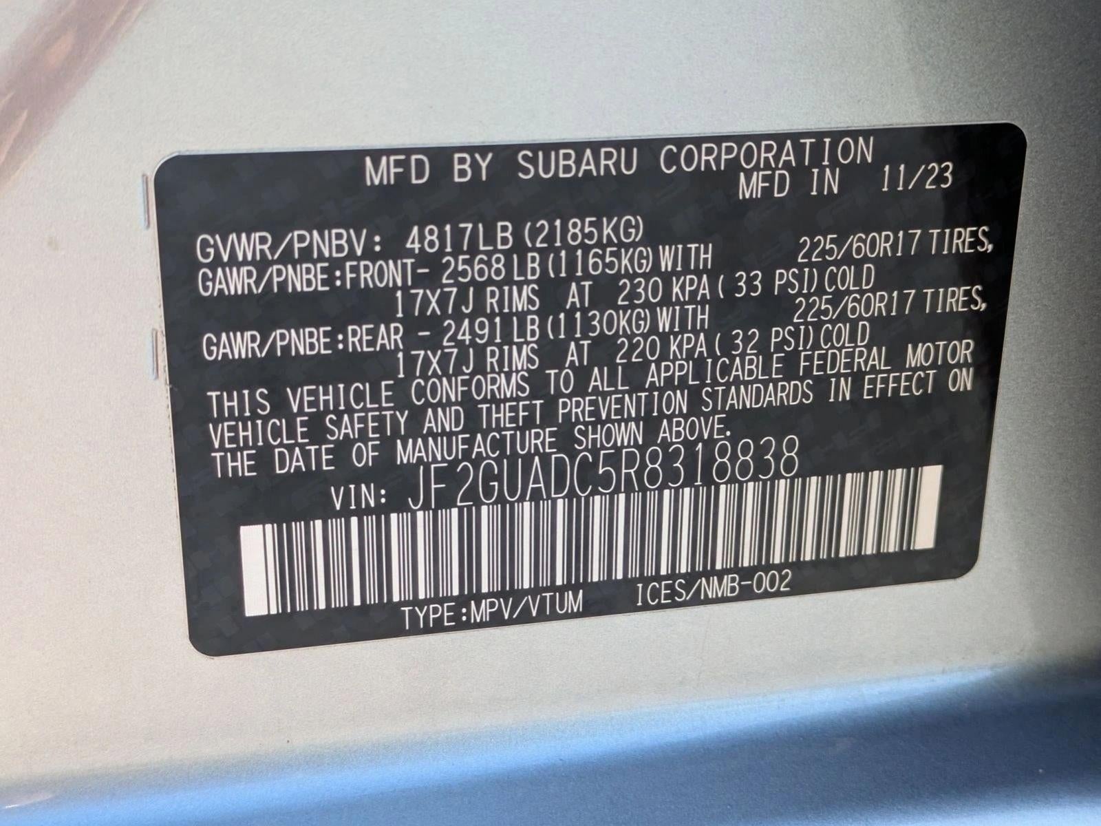 2024 Subaru Crosstrek Premium AWD