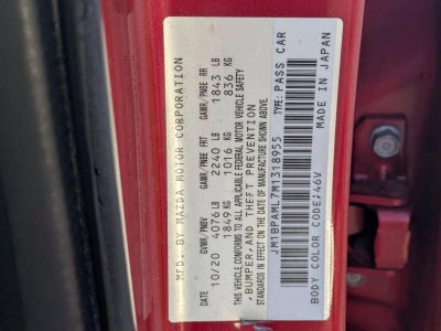 2021 Mazda Mazda3 Hatchback Premium Auto FWD