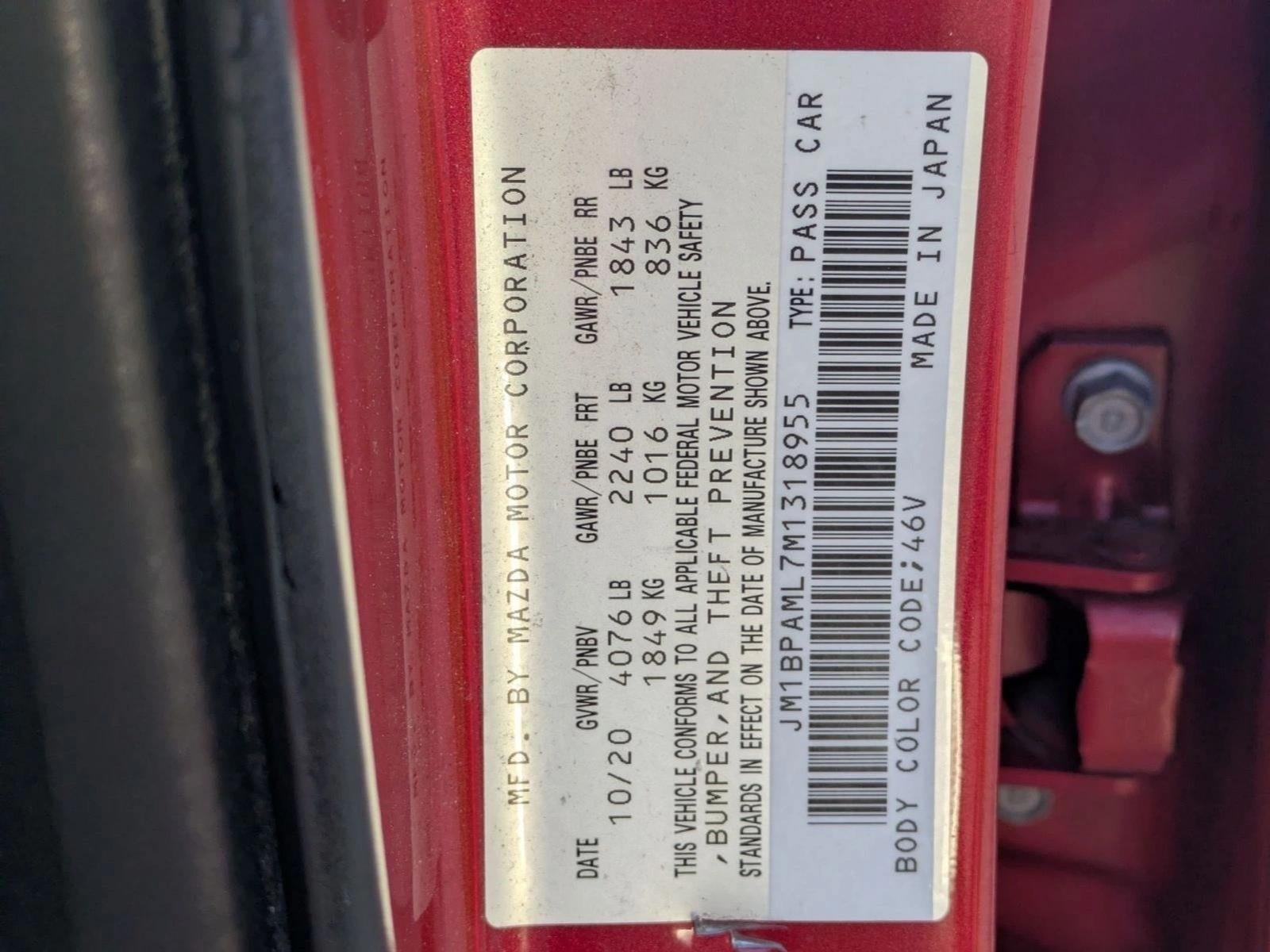 2021 Mazda Mazda3 Hatchback Premium Auto FWD