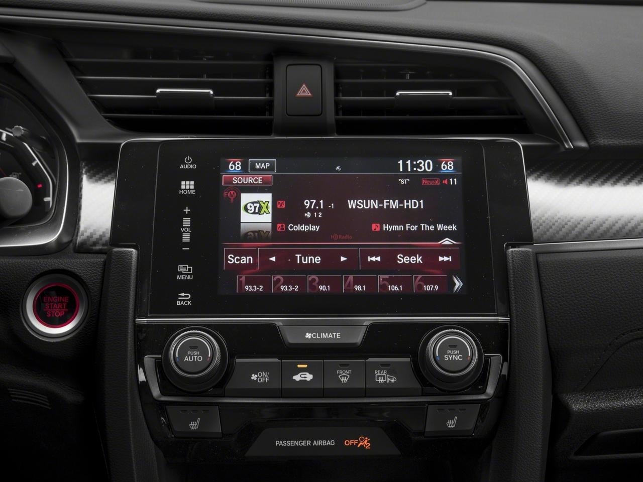 2017 Honda Civic Hatchback Sport Touring CVT