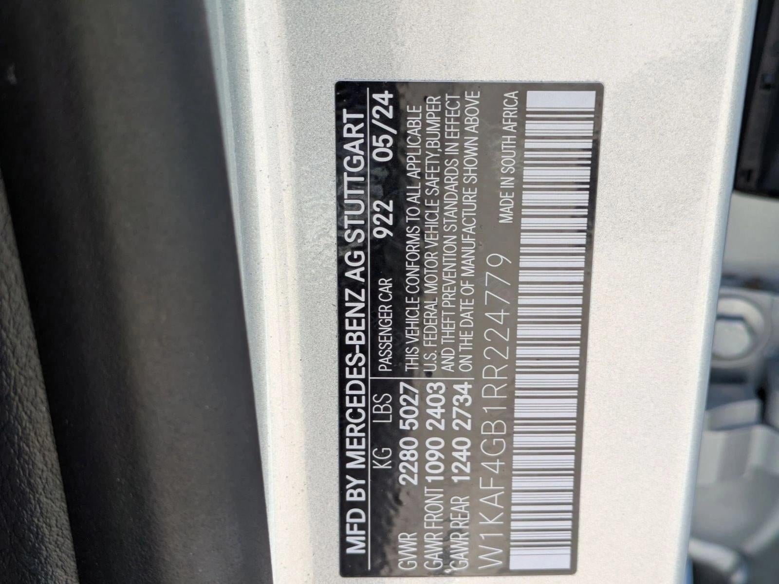 2024 Mercedes-Benz C-Class C 300 Sedan