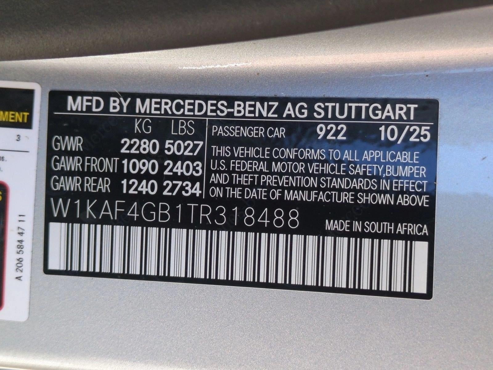 2026 Mercedes-Benz C-Class C 300 Sedan
