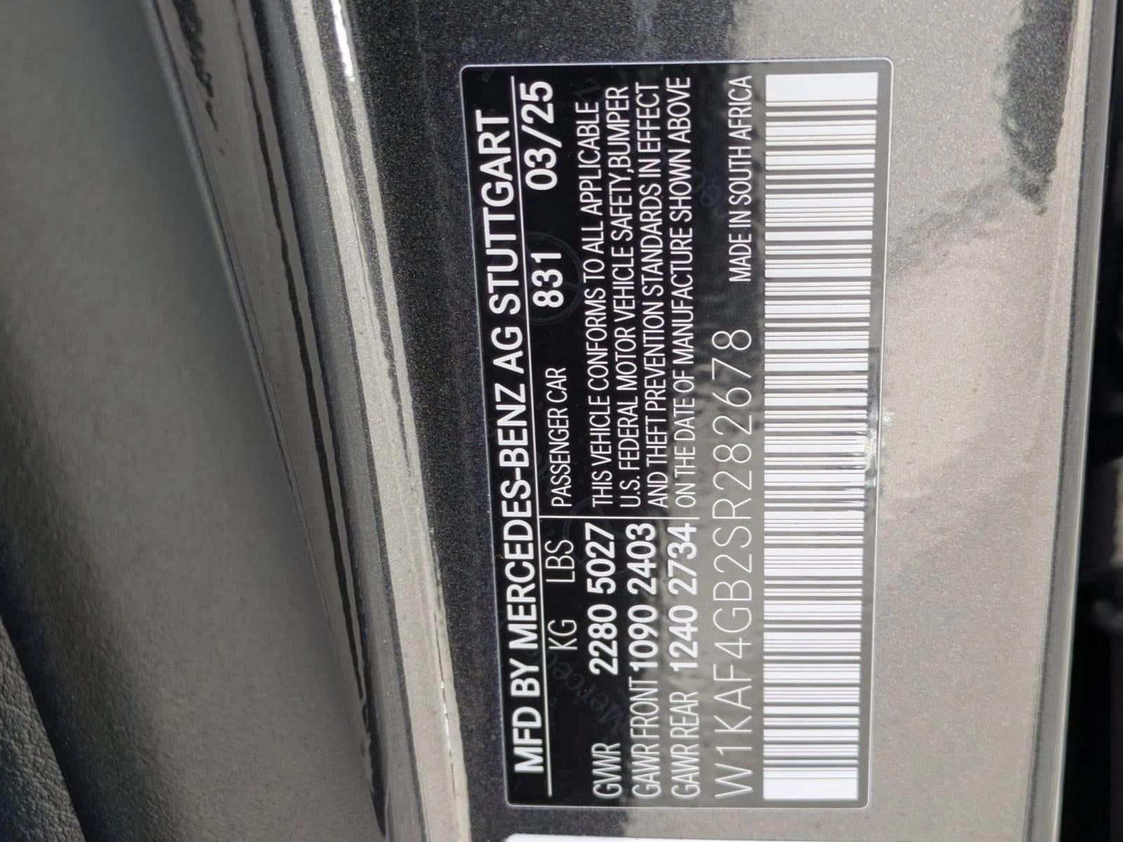 2025 Mercedes-Benz C-Class C 300 Sedan