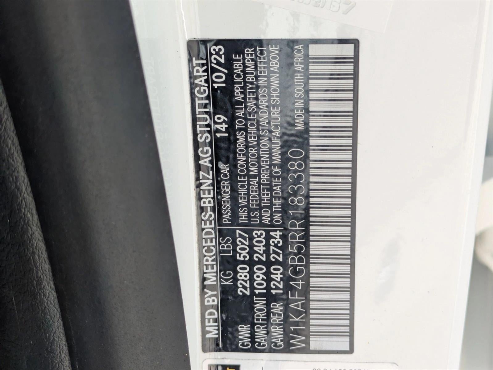 2024 Mercedes-Benz C-Class C 300 Sedan