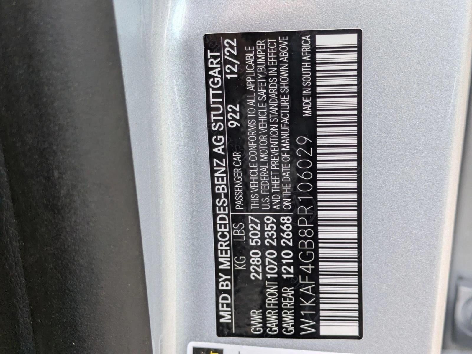 2023 Mercedes-Benz C-Class C 300 Sedan