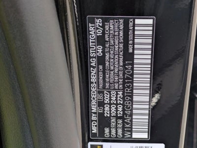 2026 Mercedes-Benz C-Class C 300 Sedan